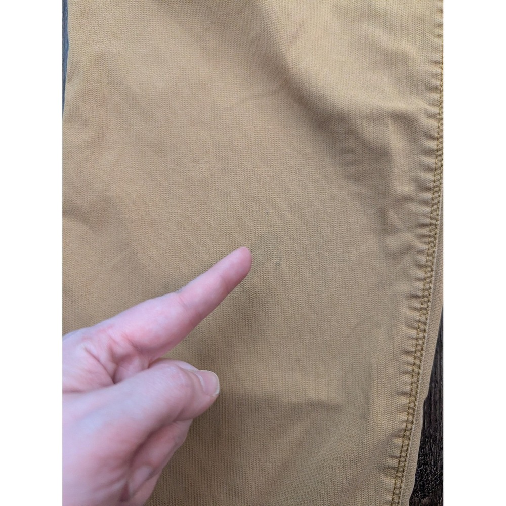 PrAna Pants Mens 38 Beige Straight Fit Chino Organic Cotton Stretch Casual - Picture 5 of 14